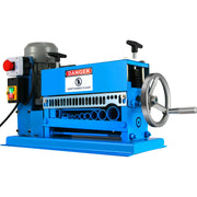 Load image into Gallery viewer, Amocart Electric Wire Stripping Machine 370W 1.5mm-38mm Cable Stripper Peeling 11 Channels &amp; 10 Blades Removing Plastic Rubber
