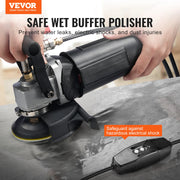 Bild in Galerie-Viewer laden, Amocart Wet Polisher 800W 4inch Concrete Grinder Wet Grinder Machine for Marble Granite Stone Rock Tile Equipped W/ GFCI Switch
