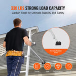SucceBuy Ladder Stabilizer Adjustable Feet Extension Ladder Standoff Heavy Duty Wall Ladder Accessories for Gutter Easy to Use