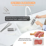 SucceBuy 17inch 54 Blades Commercial Meat Tenderizer 450W Electric Meat Tenderizer Machine for Pork Chicken Fish