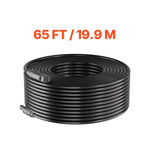 SucceBuy Solar Panel Wire 50 ft/65 ft/100 ft PV Tinned Copper Wire for Outdoor Home Off-Grid Photovoltaic Systems Black and Red