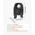 SucceBuy 1/2" 3/4" MegaPress Jaw for Compact Series Press Tool Compatible with 24KN Press Tool for Carbon Steel Pipes Connection