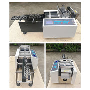 Load image into Gallery viewer, 0.1-2mm Automatic Metal Wire Straightening and Wire Rope Cutting Machine for Stainless Steel Copper Welding Wire Flat Cutter
