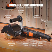 Bild in Galerie-Viewer laden, Amocart Burnishing Polishing Machine Variable Speed Surface Conditioning Tool Electric Metal Burnishing Machine for Wood Steel

