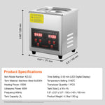 SucceBuy 2L 3L 6L 10L 22L 30L Ultrasonic Cleaner Stainless Steel Portable Heated Cleaning Washing Machine Ultrasound Appliance