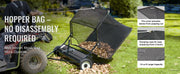 Charger l'image dans la visionneuse de galerie, Amocart Large Lawn Sweeper, Tow Behind Design with Dump Rope for Easy Emptying
