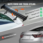 Amocart GT Wing Car Spoiler 53.1 inch Universal Spoiler with Double Deck Car Rear Spoiler Wing, Racing Spoiler BGW/JDM Drift