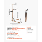 Load image into Gallery viewer, Amocart Bike Repair Stand 66/85/88/110lb Heavy-duty Bicycle Work Stand Foldable Bicycle Maintenance Rack for Mountain&amp;Road Bike
