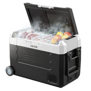 Bild in Galerie-Viewer laden, Amocart 35L 45L 55L Portable Foldable Handle Car Refrigerator with Wheel -4°F to 68°F Truck Refrigerator with APP Control Compressor Freezer for Camping Picnics Car Home Traval
