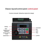 Economical VFD 0.75/1.5/2.2/4/5.5KW 220V/380V 3 Phase Output Variable Frequency Drive Converter Motor Speed Controller Inverter