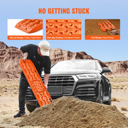 Bild in Galerie-Viewer laden, Amocart 10 TON Traction Boards with PP Material Recovery Boards for Off-road Vehicle Car Pickup SUV RV Pair Tire Traction Mats
