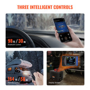 Bild in Galerie-Viewer laden, Amocart 8KW Diesel Heater 12V/24V Diesel Air Heater Car Heater with Bluetooth and CO Alarm Parking Heater for Vehicles&amp;Outdoor
