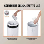 Amocart Humidifier for Home Large Room Commercial Humidifier for Whole House 16L Water Tank 12h Timer Auto Shut-Off Greenhouse