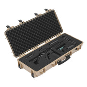 Bild in Galerie-Viewer laden, Amocart Hard Rifle Case Lockable Rifle Case with Pre-cut Foams Wheels IP67 Waterproof Pistol Storage Cases for Rifles Shotguns
