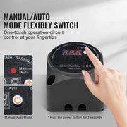 Charger l'image dans la visionneuse de galerie, SucceBuy Dual Battery Isolator Kit 12V 140Amp / 12V/24V 250 AMP VSR Voltage Sensitive Relay &amp; LCD Screen for ATV UTV RV Camper
