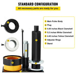Amocart Carrier & Pinion Bearing Puller Compatible with Dana 30,40,50,60,70, 80, Ford 9/10.25" Tool with 3 45# Steel Clamshells