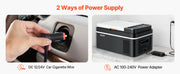 Charger l'image dans la visionneuse de galerie, Succebuy 15-55L Portable Cooler Electric Compressor 12V/24V DC 110-240V AC Freezer Refrigerator for Home
