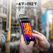 Load image into Gallery viewer, P1 thermal camera 320*240 X³IR Resolution for ios and Android Phone 600℃ High Temp Measurement Range 25Hz for Hvac Inspect
