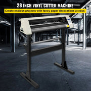 Bild in Galerie-Viewer laden, Amocart 28Inch Vinyl Cutter/Plotter Sign Cutting Machine Software 3 Blades Backlight LCD Display White SIGNMASTER Software
