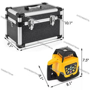Load image into Gallery viewer, Green Beam Rotary Laser Leveler 500M Range Measuring Laser Level with Remote Control Water Proof Dust
