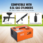 Amocart PCP Air Compressor 4500PSI/30Mpa Portable PCP Airgun Compressor with External Converter PCP Air Pump