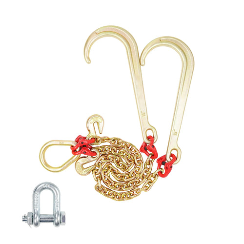 SucceBuy G80 V Towing Bridle Chain Towing with 15