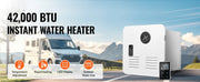 Charger l'image dans la visionneuse de galerie, Amocart RV Tankless Water Heater Instant Shower 15 x 15 in  Optimized Comfort Performance Hot Water Ideal for RVers' Family
