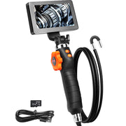 Bild in Galerie-Viewer laden, Amocart Two-Way Articulating Borescope Inspection Camera with 0.25" Lens 5" IPS HD Screen for Wall Automotive Engine Inspection
