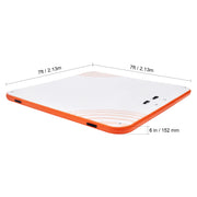 Charger l'image dans la visionneuse de galerie, SucceBuy Inflatable Floating Dock Non-Slip Water Floating Dock Mat with Detachable Ladder Floating Platform Island Raft for Pool
