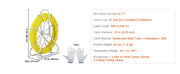Load image into Gallery viewer, Amocart Fish Tape Fiberglass 425/492/600/656 ft Duct Rodder Fishtape Wire Puller Fishing Tools for Walls and Electrical Conduit
