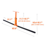 SucceBuy Kayak Ceiling Storage Rack Ceiling Storage Rack for 2 Kayak Canoe SUP Adjustable Height Overhead Kayak Holder Hanger