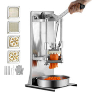 Load image into Gallery viewer, Amocart Commercial French Fry Cutter with 4 Replacement Blades Lemon Potato Cutter for French Fries with Extended Handle
