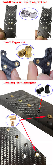 Load image into Gallery viewer, Customized Carbon Fiber CNC Cutting Plate Service DIY Carbon Fiber Sheet Plate CNC Machining Carbon fiber Custom CNC service
