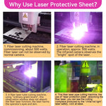 laser lenses1064 Industrial Laser Safety Protective Cover Laser Protection Sheet Eyes Protection for laser lenses protect laser