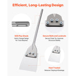 SucceBuy SDS Max Floor Scraper 23.6" x 5.9" Chisel Bit with Shank Compatible with Rotary Hammers for Removing Laminate Flooring