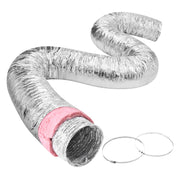 Load image into Gallery viewer, SucceBuy Dryer Vent Hose Insulated Flexible Duct Heavy-Duty Three Layer Protection for HVAC Heating Cooling Ventilation Exhaust

