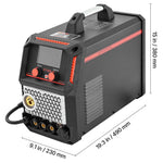 SucceBuy 3/5-in-1 110/220 V Plasma Cutter Welder Combo - CUT/TIG/MMA 50A Non-Contact Cutting Machine & 200A TIG Stick Welder