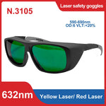 Laser Safety Glasses 190-2000nm 10600nm OD6 CO2 Laser Protection goggles 1064 532 200-2000nm IPL laser glasses Laser protection