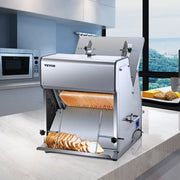 Charger l'image dans la visionneuse de galerie, Amocart Commercial Bread Slicer Stainless Steel 12mm Blades Electric Bread Cutting Machine Kitchen Appliance Toast Processor
