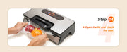 Bild in Galerie-Viewer laden, Amocart 90Kpa 130W Vacuum Sealer Food Packaging Machine with Free 10pcs Vacuum bags for Household Kitchen Vacuum Food Sealing
