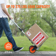 Charger l'image dans la visionneuse de galerie, Amocart 275/309 lbs Folding Hand Truck Portable Unity Cart Dolly with Telescoping Handle and Binding Rope for Moving Warehouse
