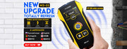 Load image into Gallery viewer, FNIRSI WD-01 WD-02 Metal Detector Wall Scanner with Newly Designed Positioning Hole for AC Live Cable Wires Metal Wood Stud Find
