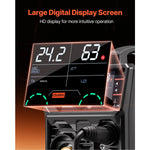 SucceBuy 5-in-1 MIG Welder 200Amp Pluse Mig Welding Machine Gas MIG/Flux Core MIG/Stick/Lift TIG with LCD Screen Display Welder
