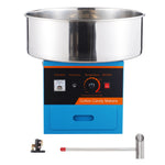 SucceBuy Electric Cotton Candy Machine Commercial Floss Maker with Stainless Steel Bowl Sugar Scoop Drawer for Birthday Party