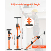 Charger l'image dans la visionneuse de galerie, Amocart 2-Pack Cabinet Jack Support Pole Steel Telescopic Quick Support Rod Adjustable 3rd Hand System for Lifting Cargo Bars
