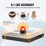 Charger l'image dans la visionneuse de galerie, Amocart 440lbs Digital Shipping Scale with Timer Tare Function HD LCD Screen Portable Package Postal Scale for Home Post Office
