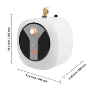 Charger l'image dans la visionneuse de galerie, Amocart Electric Mini-Tank Water Heater 1440W Hot Water Boiler Storage for Kichen Bathroom Restaurant Shelf Wall Floor Mounted
