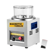 Charger l'image dans la visionneuse de galerie, Amocart KT-185 Magnetic Tumbler Jewelry Polisher Mini Metal Finisher Finishing Machine AC 110V/220V Gold Precision Polisher
