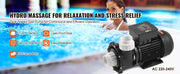 Charger l'image dans la visionneuse de galerie, SucceBuy 2 Speed SPA Pump 48/56-Frame AC110-120V SPA Pump 1.5HP/3HP/4HP High Speed 2'' Port 90° Rotational Interface for Hot Tub
