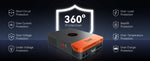 Local Stock 12KW Three-Phase DC 48V Solar Hybrid Inverter 230/400Vac Built-In 260A Dual MPPT Charger 2 PV Input Fit for LifePO4